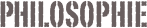 Philosophie
